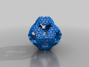 convexoctahedral11v 3 4 5 13 14 23 24 68 69 70 78 79 87 convesso cupola geodetica ottaedrica 3d print model - Mito3D