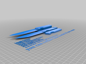 coltello modello 3d print model - Mito3D