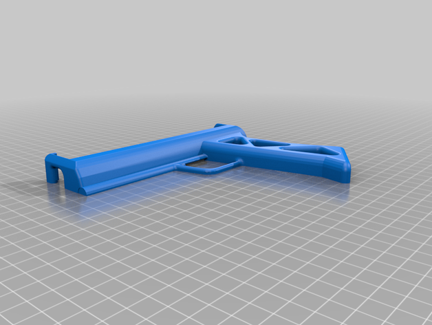 wiimote pistol remix nintendo wii 3D print model - Mito3D