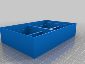 organiser welcom dungeon cardgame 3d print model - Mito3D