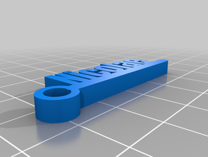 nicolae bar personalizado 3d print model - Mito3D