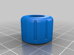 variable capacitor knob 3d print model - Mito3D