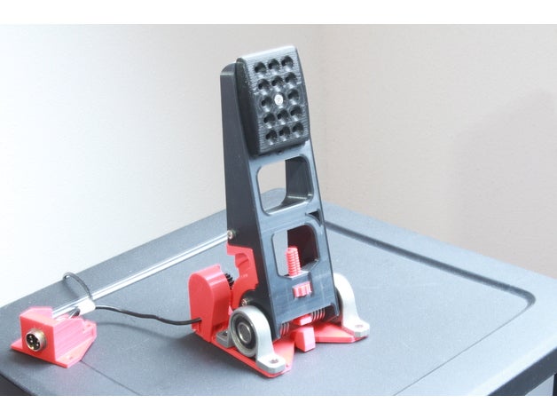 Gaspedal srt-sim-racing v52 pedal racing sim 3D print model - Mito3D