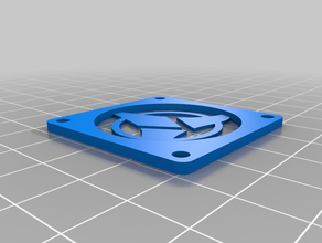 Klingonen-fan-grill 3d print model - Mito3D