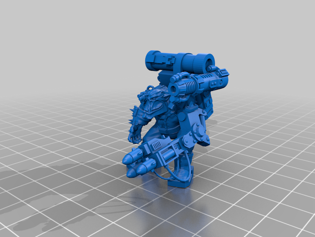 orc mech boi 40k mildcat ork 3D print model - Mito3D