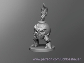 living bomb dnd dungeons dragons tabletop 3d print model - Mito3D
