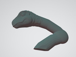 wheelchair brake dinosaur extended handle 3d print model - Mito3D