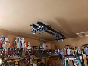 teto do carro barra de rack tejadilho montagem inno monte rhino telhado sportrack thule yakima 3d print model - Mito3D