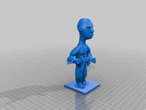 army soldier 3d print model - Mito3D