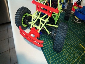 wltoys 12428 baja bumper kit axial bug desert racer rc car vw beetle 3d print model - Mito3D