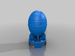 fallout 4 mini nuke - fijo 3d print model - Mito3D