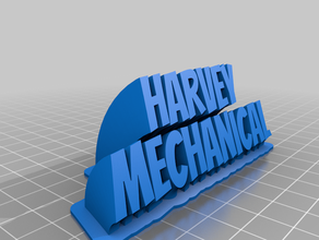 harvey mecânica personalizado 3d print model - Mito3D