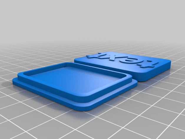 sample tray creams makeup etc 3D print model - Mito3D