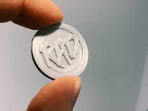 10 coinrad 3d print model - Mito3D