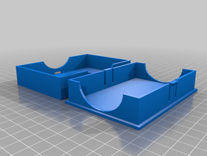 my customized card box 3d print model - Mito3D