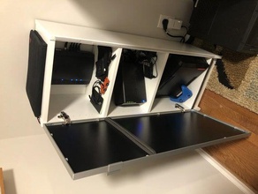 ventilation system ikea billy bookcase hack 3d print model - Mito3D