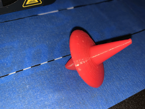 loco superior spinner trompo tablero de la mesa parte arriba juguete 3d print model - Mito3D