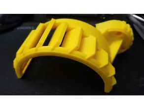 evolve skateboard rear belt cover fenders nextgen gt mudguard 3d print model - Mito3D