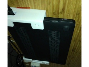 macbookpro underdesk rack case 3d print model - Mito3D