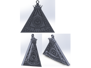 4eme ordre freemason freemasonry masonic 3d print model - Mito3D