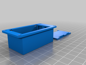 9v battery compartment holder 3d print model - Mito3D