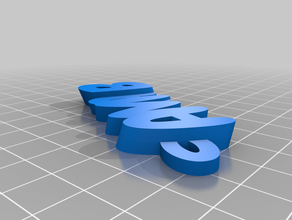 my customized amabz fully iamburny's keyring generator 3d print model - Mito3D