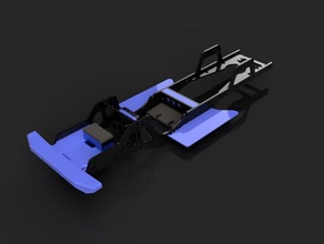 toyzuki v2 sliders crawler minecraft rc car scale skids 3d print model - Mito3D