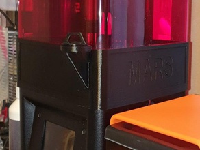 elegoo mars Deckel Distanzstück Harz füllen Punkt 3d print model - Mito3D