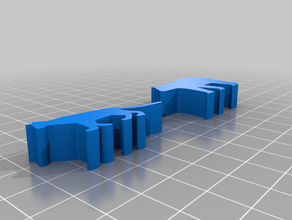 cryptid belirteçleri ayı tahta oyunu cougar token 3d print model - Mito3D