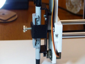 eleksdraw pen-Klemme 3d print model - Mito3D