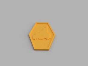 personalizado piaggio logotipo de vespa italia el sicilia 50 special 3d print model - Mito3D
