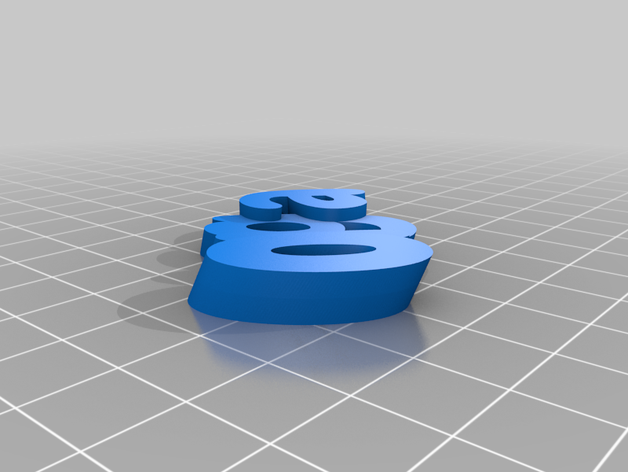 my customized iamburny's v2 text - name keyring olga 3D print model - Mito3D