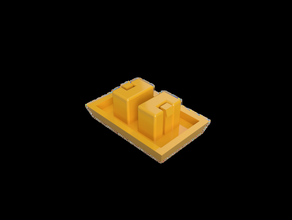 teclas de teclado dell chave mecânico 3d print model - Mito3D