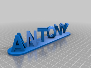 antony nancy büyük özelleştirilmiş 3d print model - Mito3D