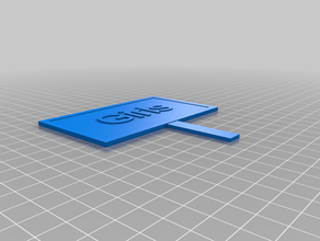 girls - sign customized 3d print model - Mito3D