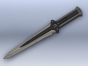 le cosplay de la dague 3d print model - Mito3D