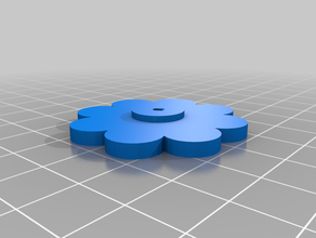 3mm thumb bed level adjusters leveling 3d print model - Mito3D