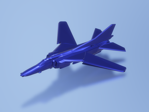 mikoyan gurevich mig-27m flogger j attacker fighter-bomber mig russia ussr variable swept wings vvs 3d print model - Mito3D