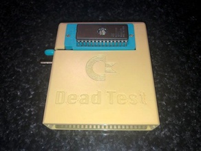 commodore zif diagnostic cart case c64 64 dead test 3d print model - Mito3D