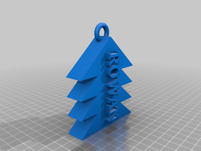 enfeite de árvore rowan natal decoração decorações enfeites 3d print model - Mito3D