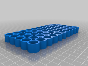 my customized reloading tray 3d print model - Mito3D