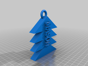 mason christmas tree ornament 3d print model - Mito3D