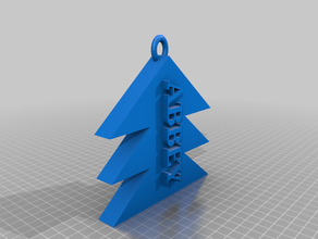frantic gogo christmas decoration ornament tree 3d print model - Mito3D