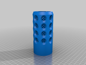 nerf demolisher espingarda de cano sudário 3d print model - Mito3D