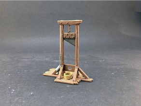 guillotine 28mm figurines de jeu plateau des jeux société le mdn miniature la fantaisie figurine paysage scatter terrain 3d print model - Mito3D