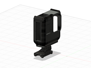 go pro mont armattan coq cas gopro le 3d print model - Mito3D