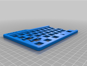 teclado mecânico - ding-68 3d print model - Mito3D
