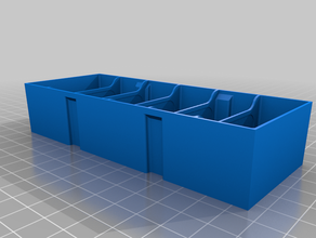 craftsman parts organizer insert drawer small storage 3d print model - Mito3D