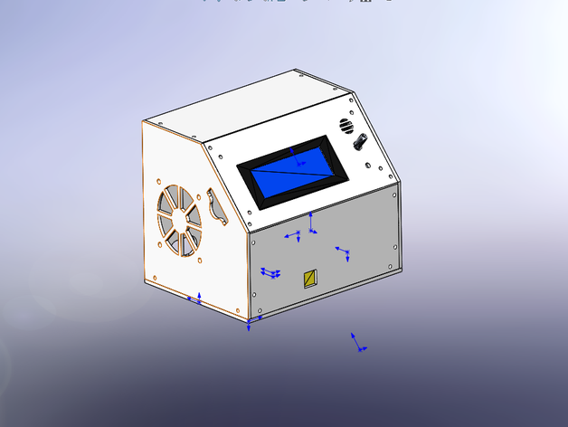 tevo tarentule du boîtier électronique système centralisé de bibliothèque base 1,4 + reprapdiscount smart controller la boîte l'électronique boitier écran lcd 14 v14 v15 reprap réduction 3D print model - Mito3D