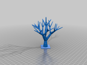 my customized tree 2 3d print model - Mito3D